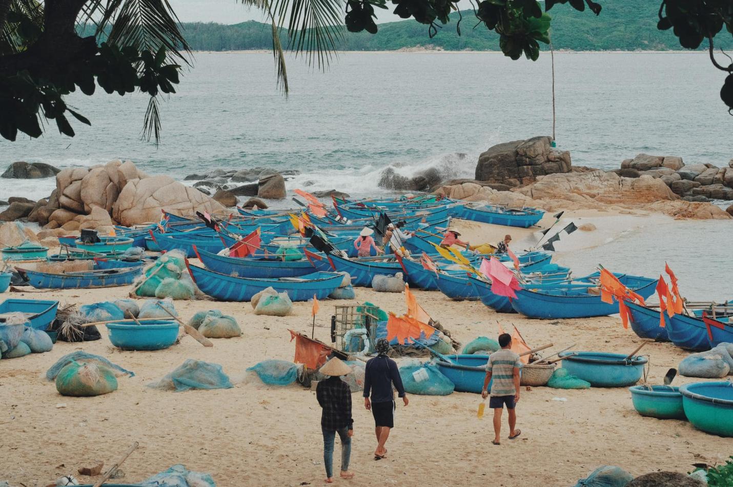 Làng chài truyền thống Phú Yên