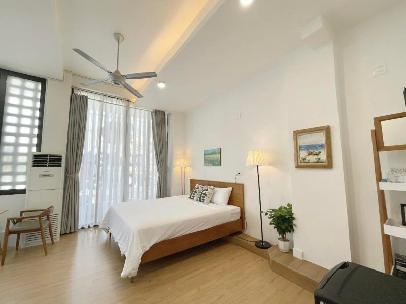 Phòng giường đôi tại Daisy House Phú Yên