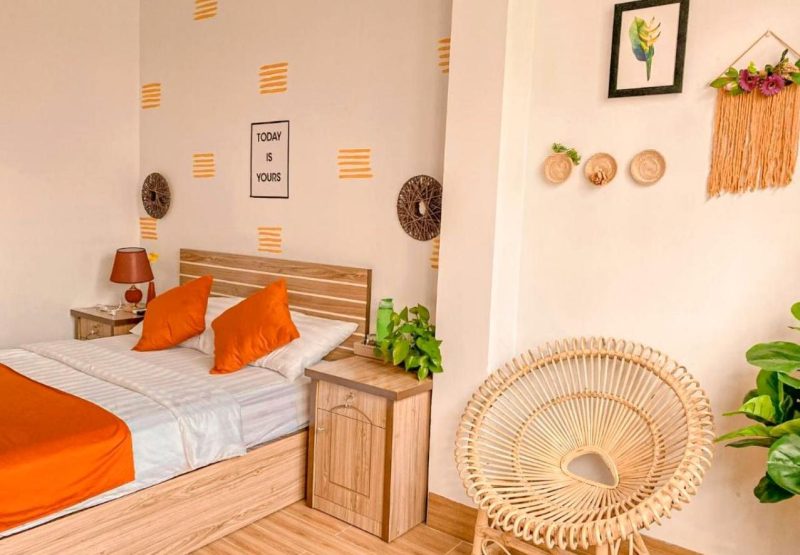 Phòng một giường đôi tại Letter Homestay Phú Yên