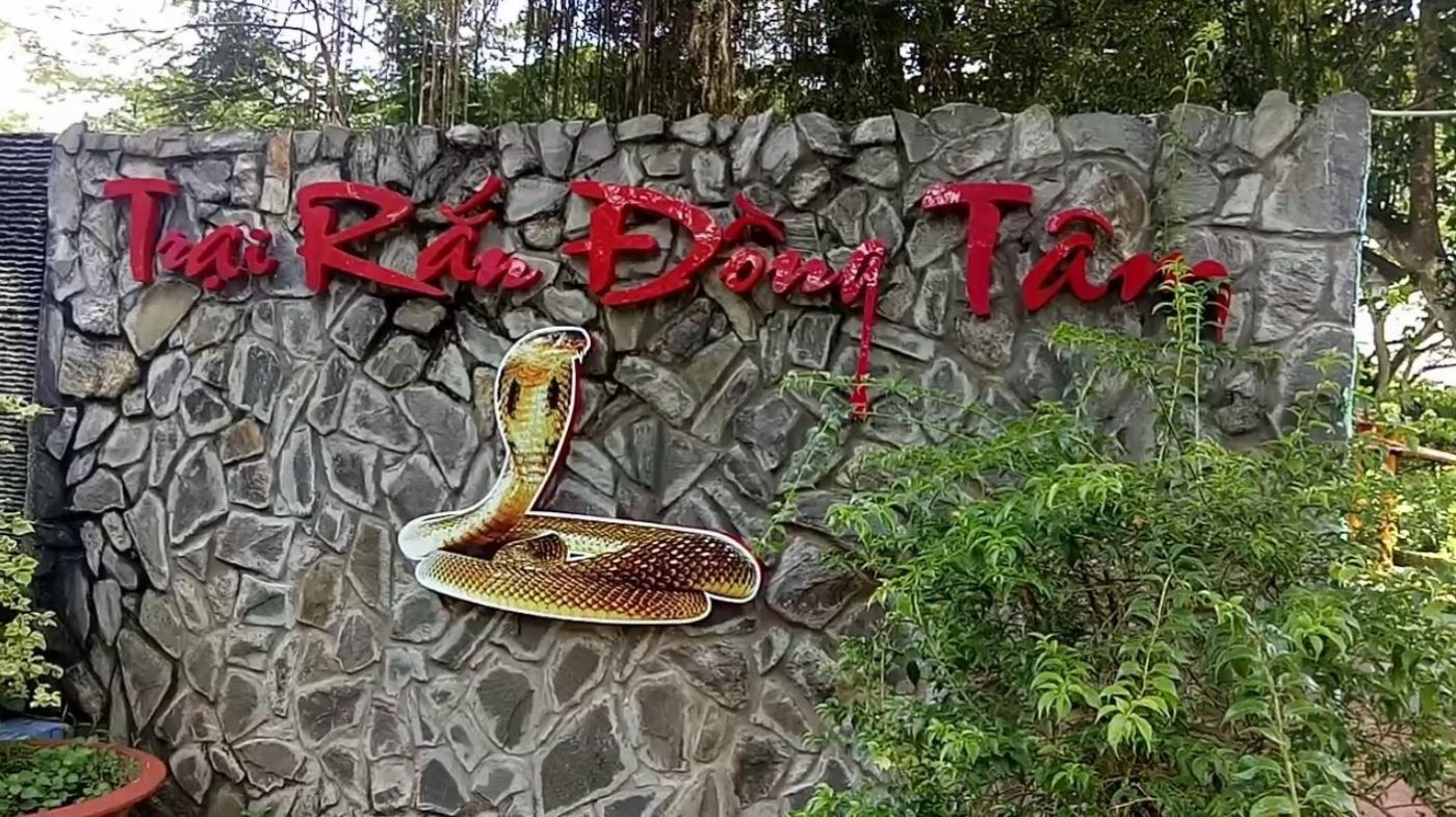 trại rắn đồng tâm mỹ tho