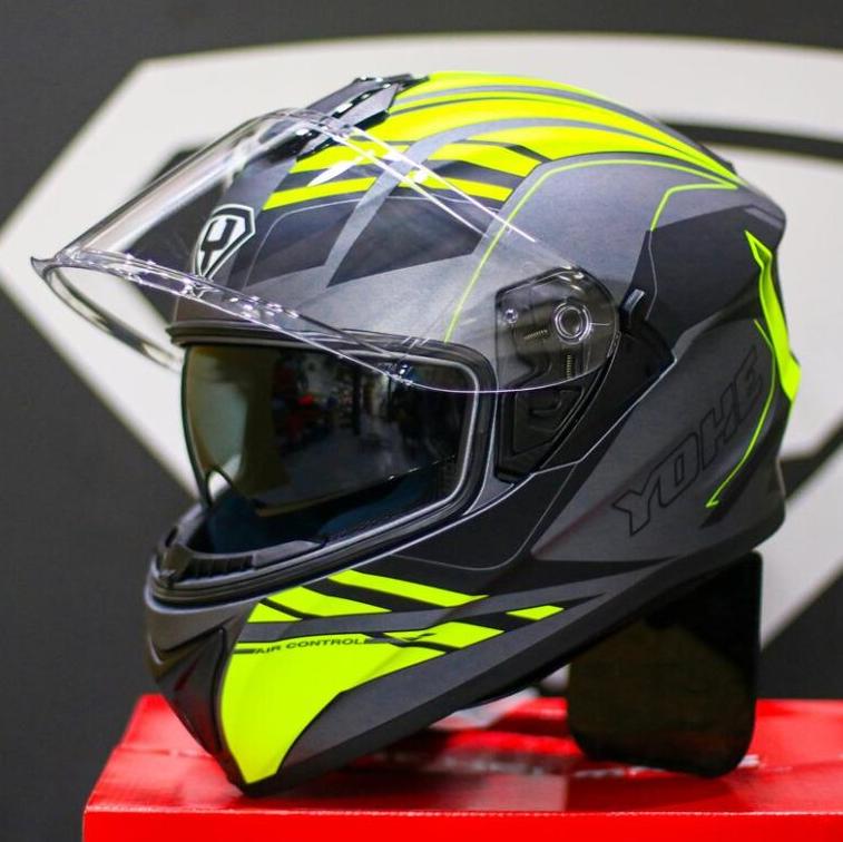 Mũ Bảo Hiểm Fullface 2 kính – YOHE 981